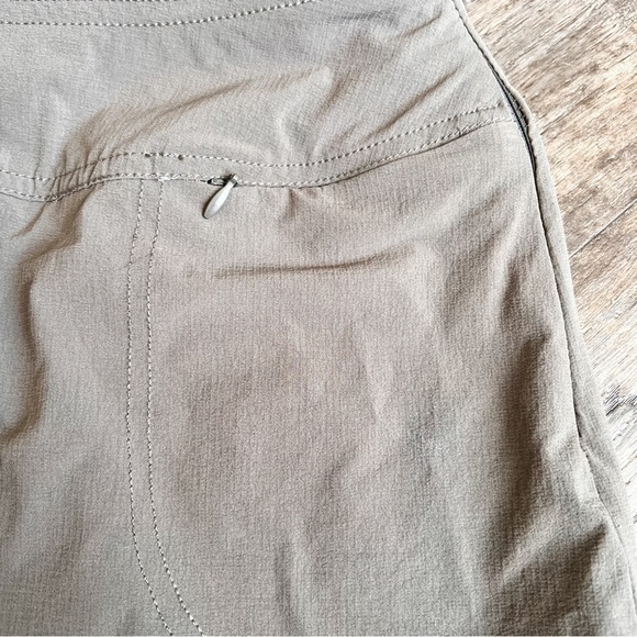 Green Tea Olive Green Athletic Skort Tennis Drawstring Skirt Medium - Picture 8 of 9